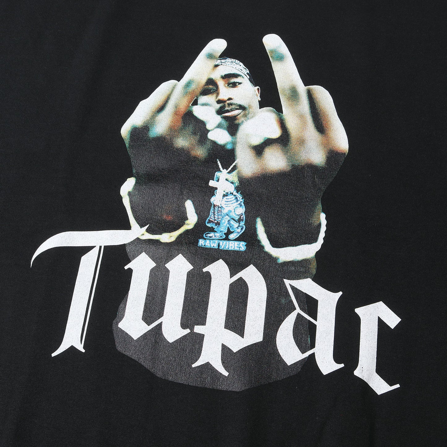 23SS ×2PAC フォトプリント クルーネック スウェット(SWEAT SHIRT)