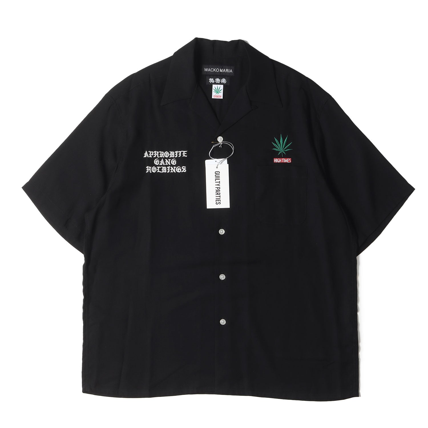 WACKO MARIA (ワコマリア) 24SS ×舐達麻 ×HIGH TIMES オープンカラー 半袖シャツ(50S OPEN COLLAR  SHIRT) – ブランド古着の通販・買取 | BEEGLE by Boo-Bee