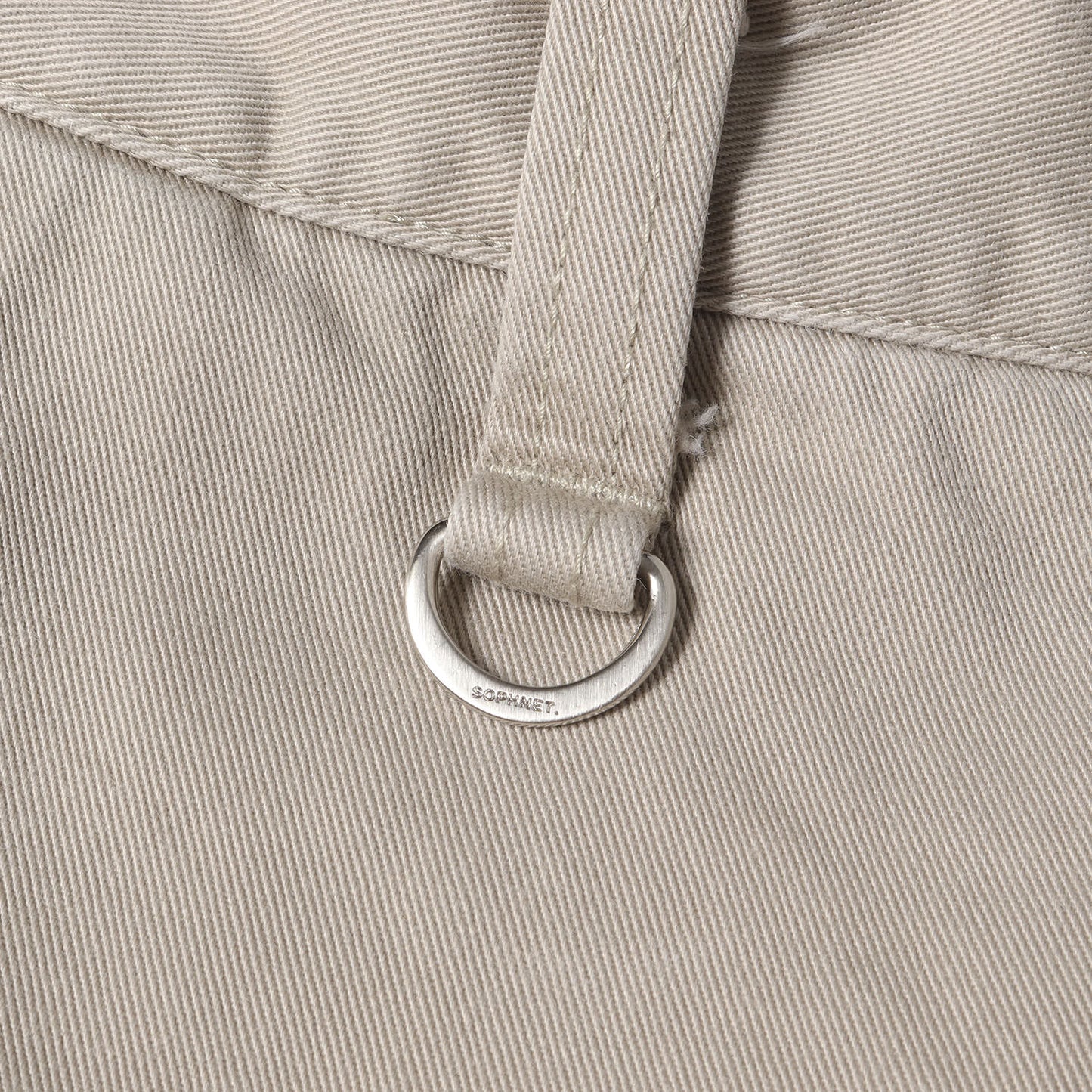 21AW コットンツイル ワイド クロップドパンツ(WIDE CROPPED PANTS)