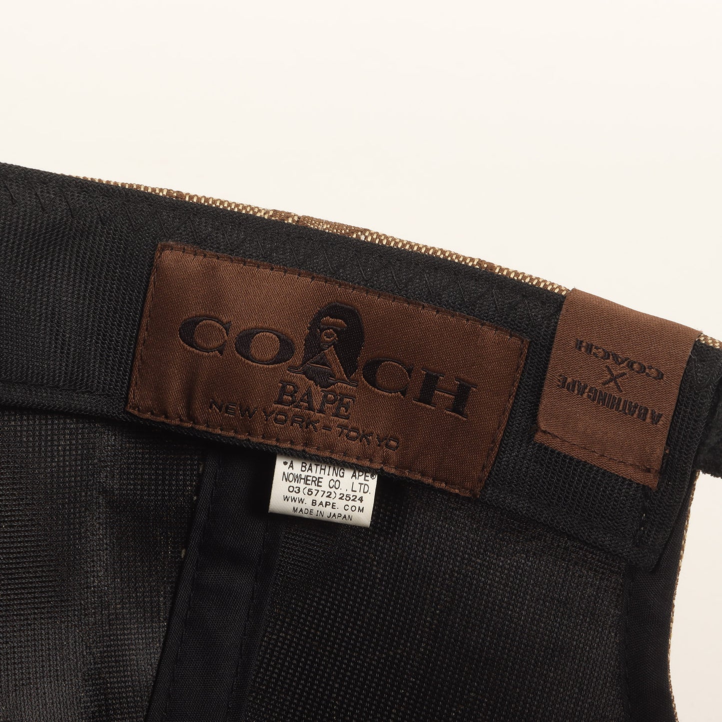 20SS ×COACH ジャガード モノグラムロゴ ベースボールキャップ(JACQUARD BASEBALL CAP)