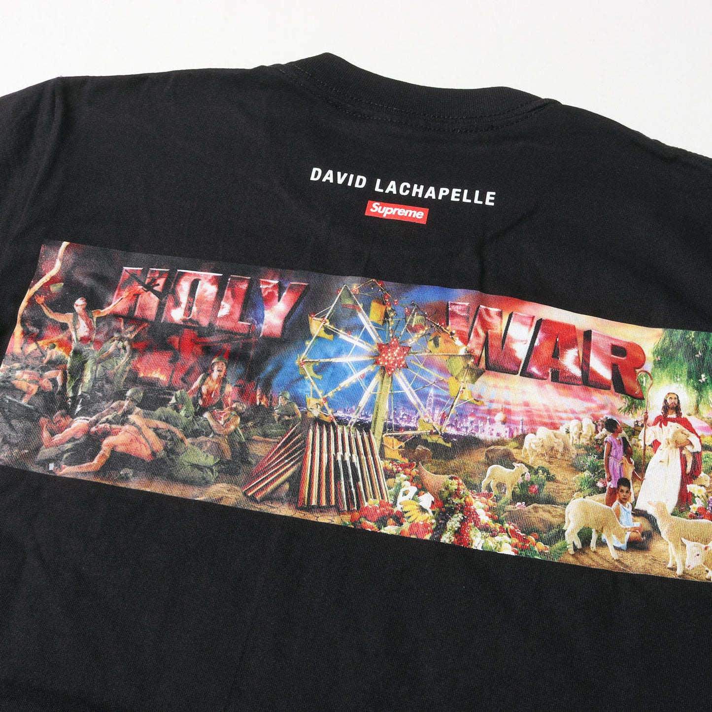 23AW ×David LaChapelle グラフィックプリント Tシャツ(Holy War Tee)