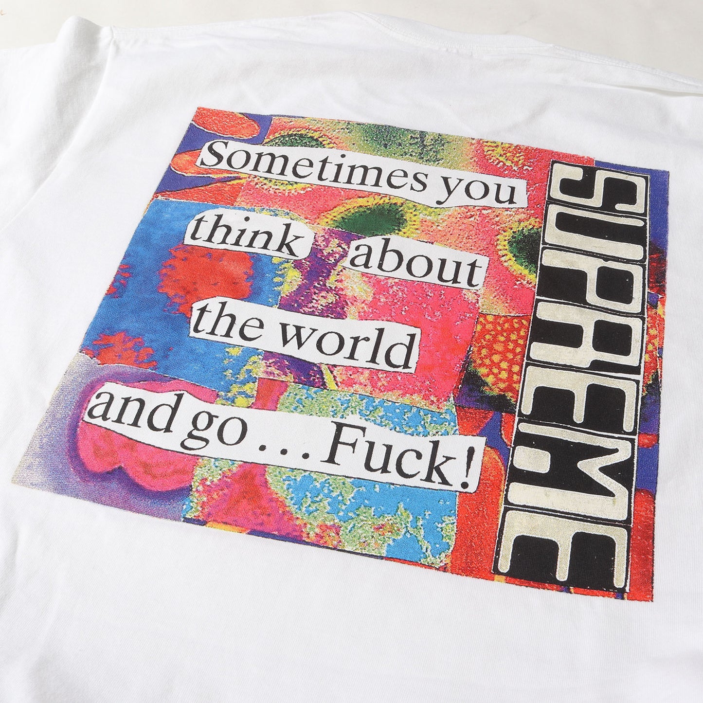 23AW コラージュ グラフィック Tシャツ(Static Tee)