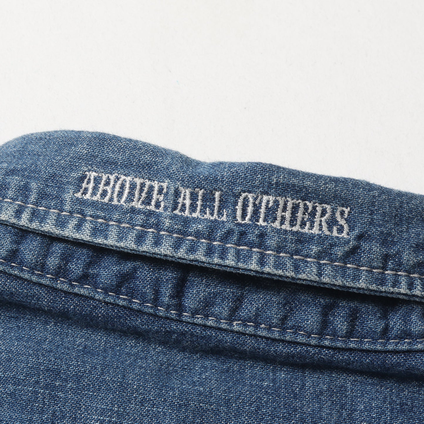 ヴィンテージ加工 デニム ウエスタンシャツ(RAWHIDE / C-SHIRT . LS)