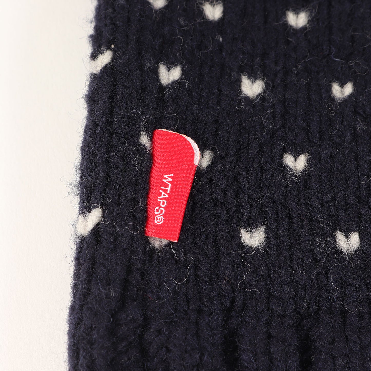 ドット柄 ウールニット セーター(ARAN / SWEATER)