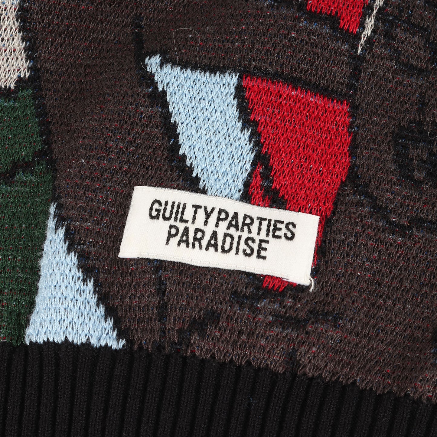 22SS 天国東京 百女柄図 ジャガード ニット セーター(KNIT JAQUARD SWEATER)