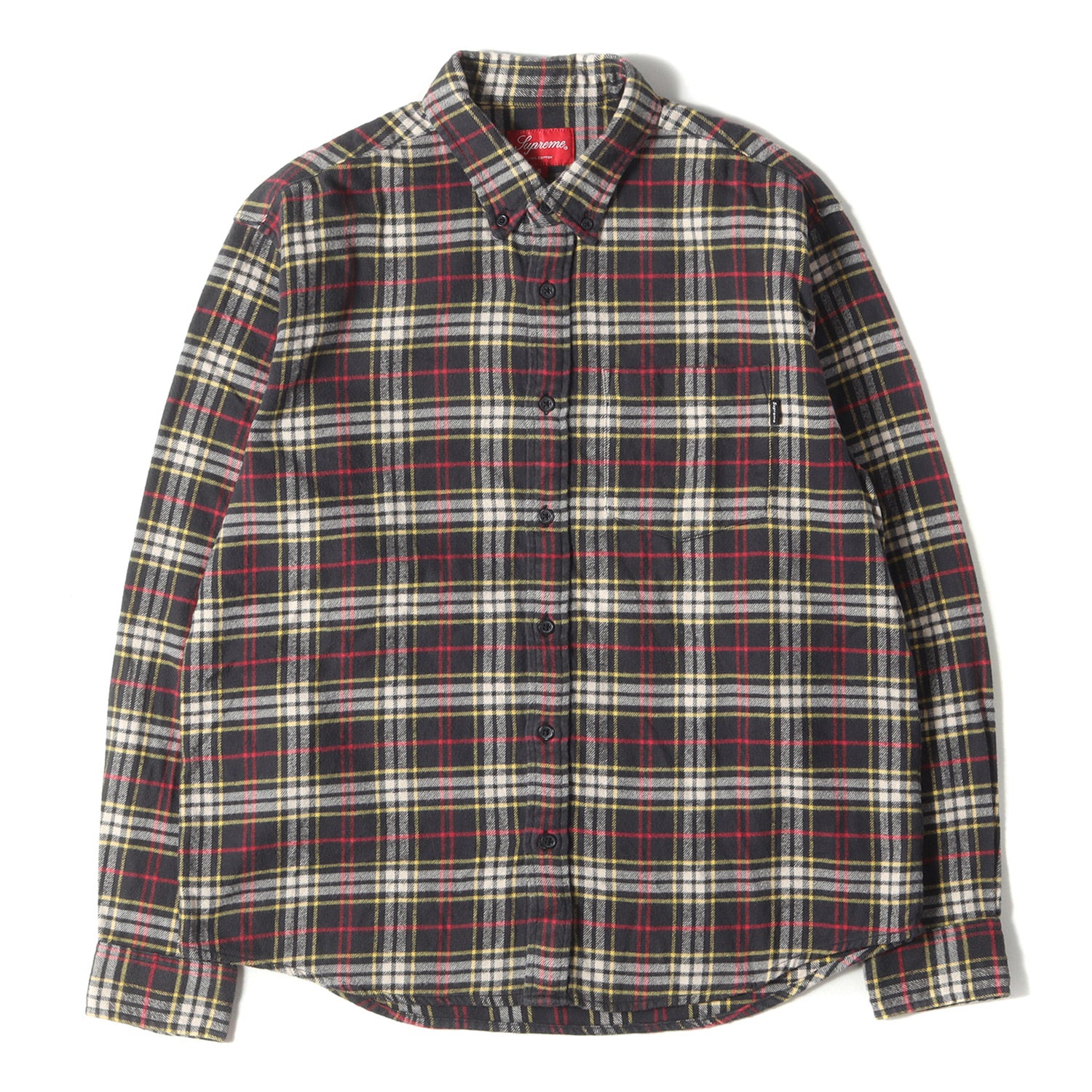 20AW Supreme Tartan Flannel Shirt