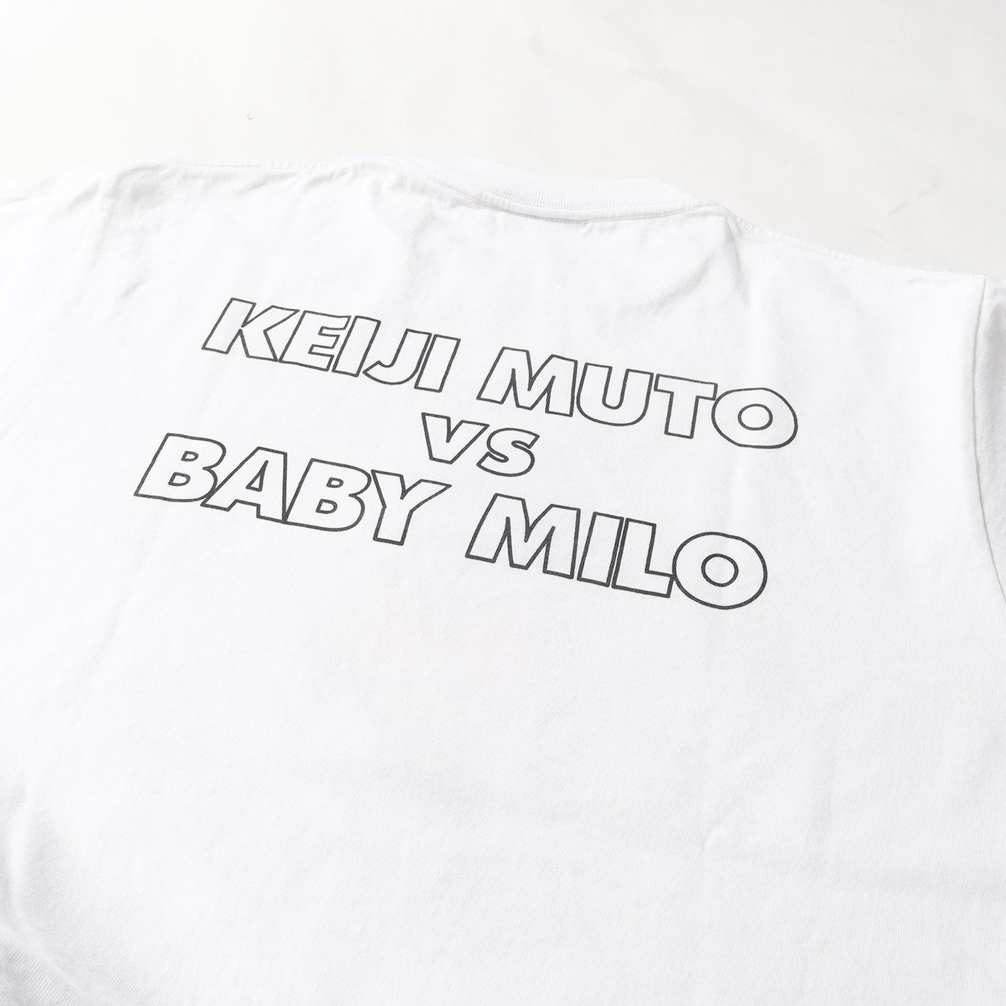 00s ×全日本プロレス 武藤敬司 Mr.610 & ベビーマイロ Tシャツ