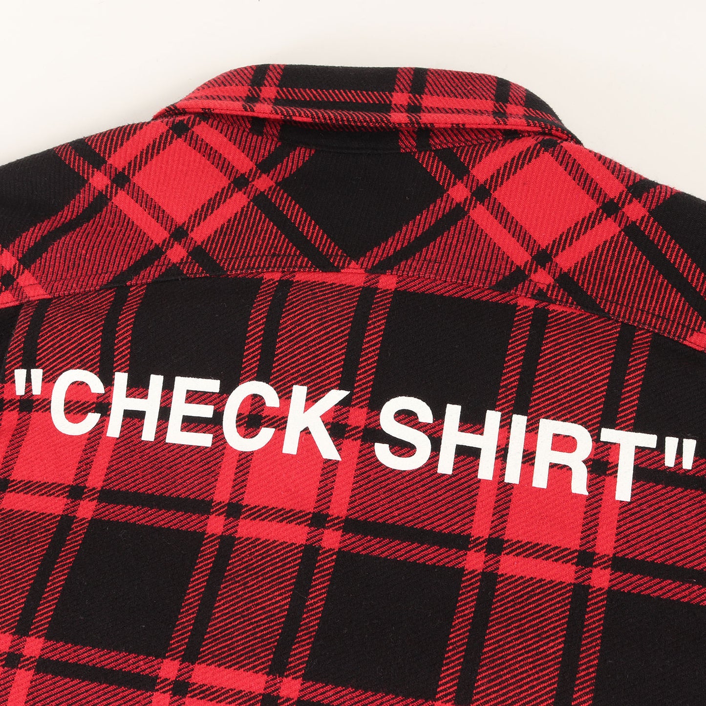 バックロゴ ヘビー チェック フランネルシャツ(QUOTE FLANNEL SHIRT)