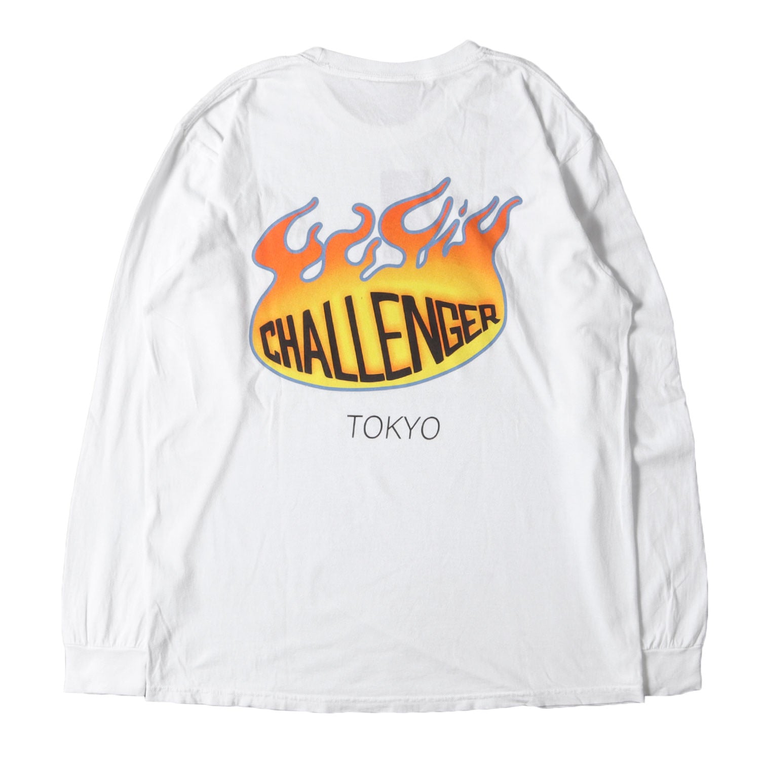 CHALLENGER (チャレンジャー) 21AW ファイヤボール ロングスリーブ T 