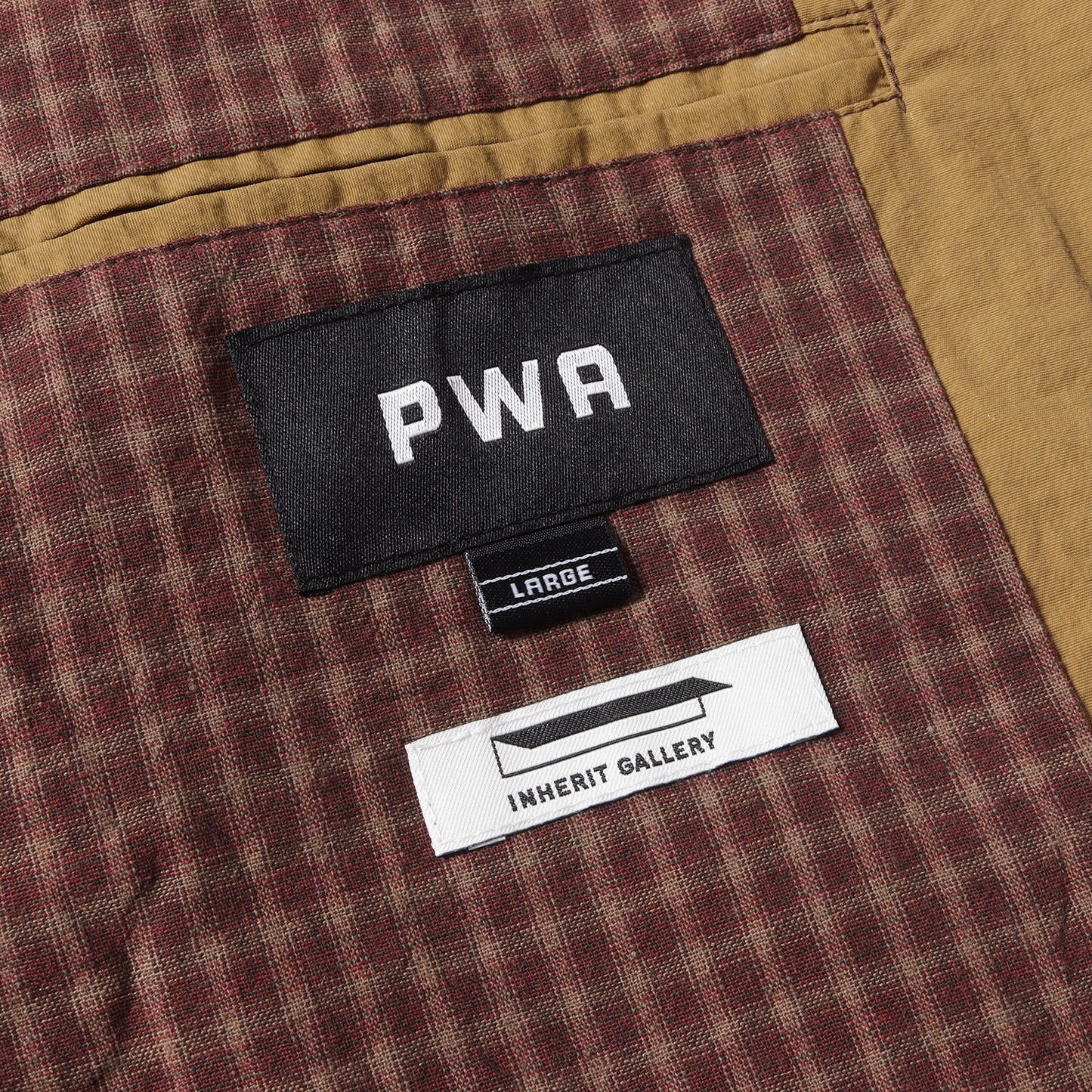 23AW INHERIT GALLERY限定 裏地チェック コーチジャケット(CHECK LINING COACH JKT)