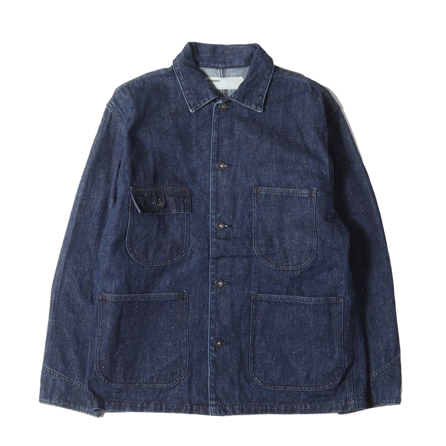 NAISSANCE (ネサーンス) 20AW コットン/シルク ネップデニム カバーオール / ジャケット - ブランド古着の通販・買取 |  BEEGLE by Boo-Bee