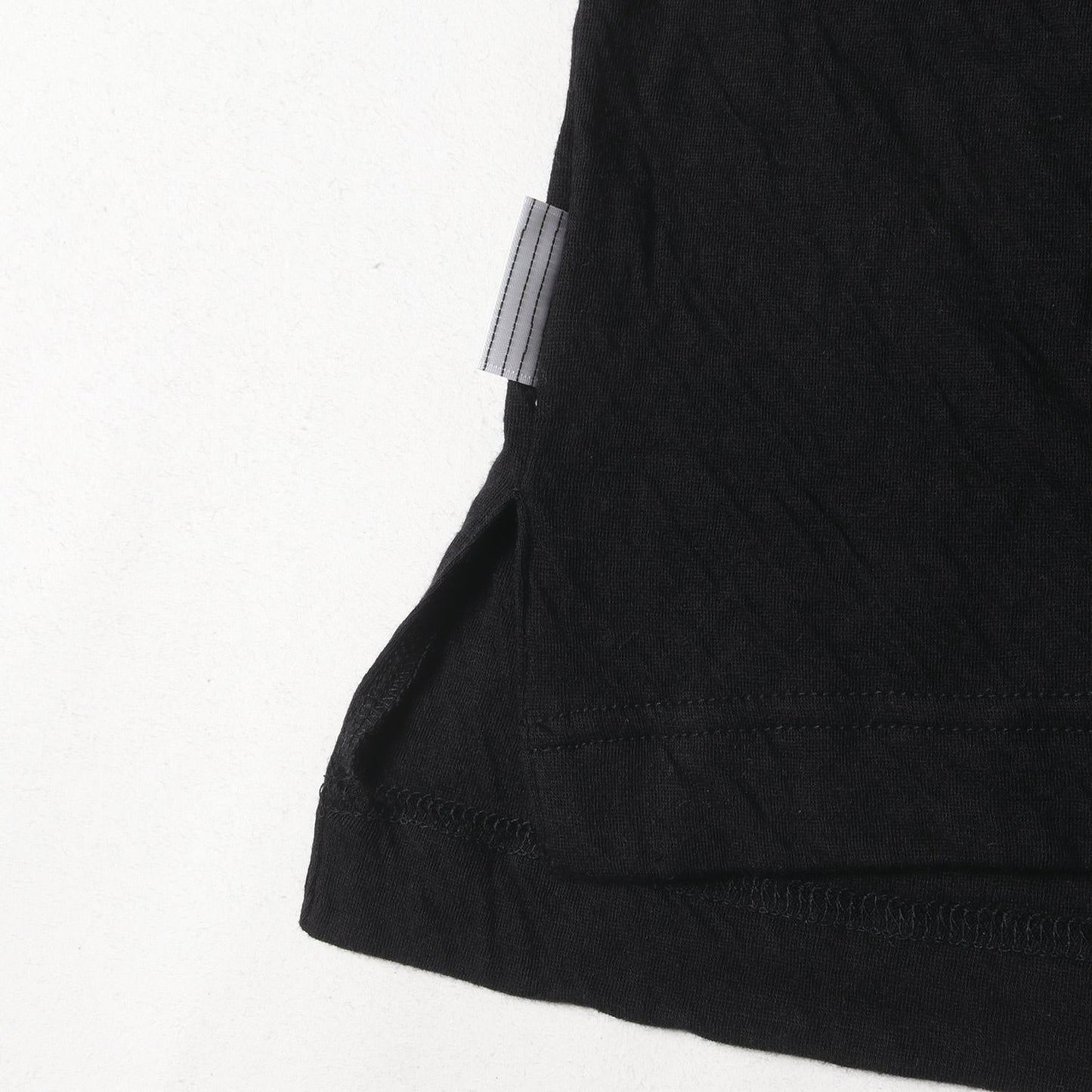 21AW コットン/カシミヤ ビッグサイズ ロングスリーブ ポロシャツ(CASHMERE BIG POLO)