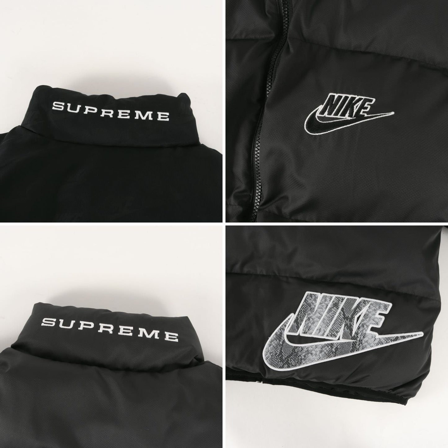 21SS ×NIKE スネークロゴ リバーシブル パフィー 中綿ジャケット(Reversible Puffy Jacket)
