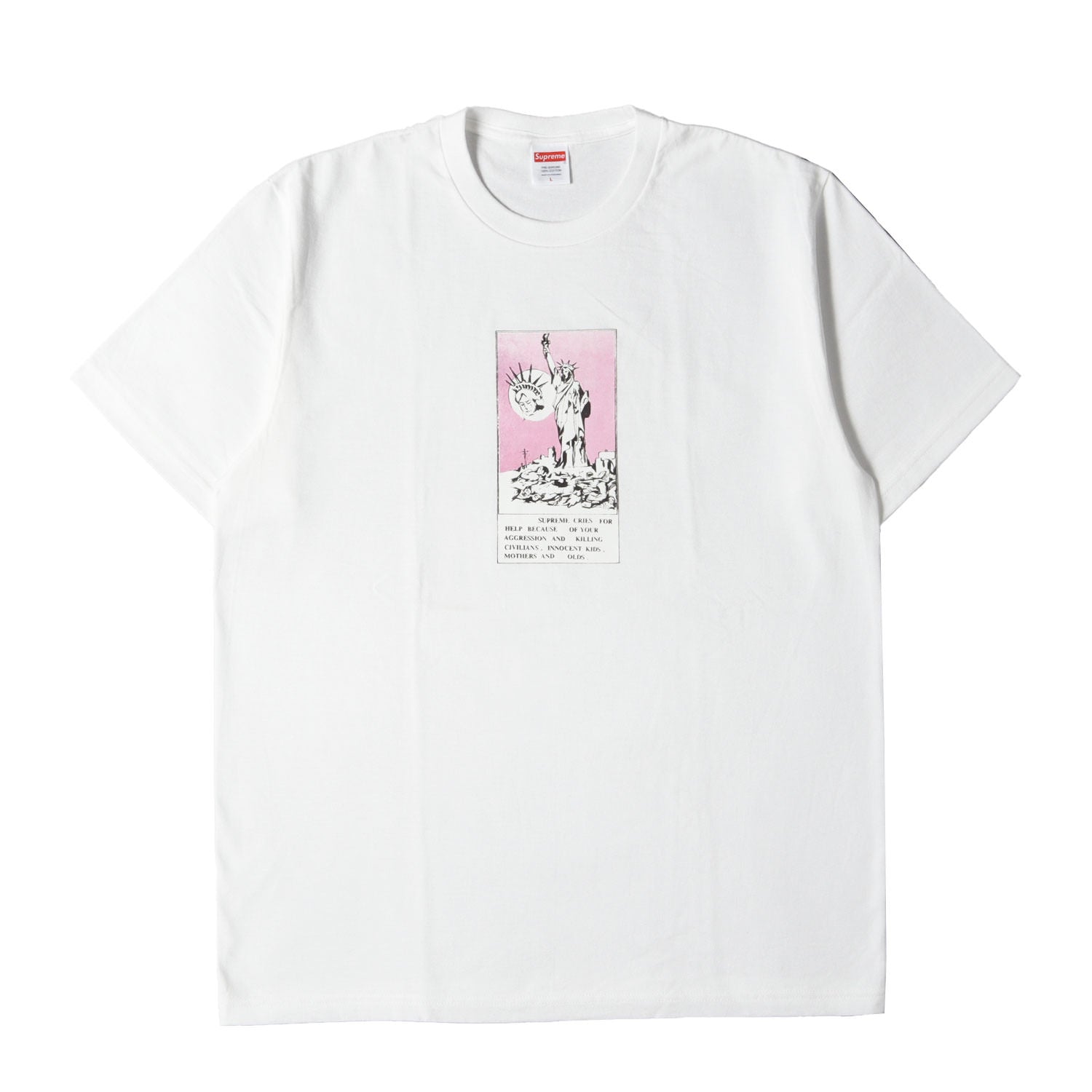 Supreme (シュプリーム) 24AW 自由の女神 グラフィック Tシャツ(Liberty Tee) - ブランド古着の通販・買取 |  BEEGLE by Boo-Bee