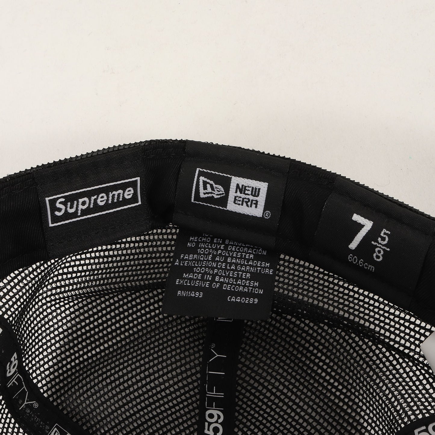 23SS ×NEW ERA BOXロゴ ベースボール メッシュキャップ(Box Logo Mesh Back New Era)