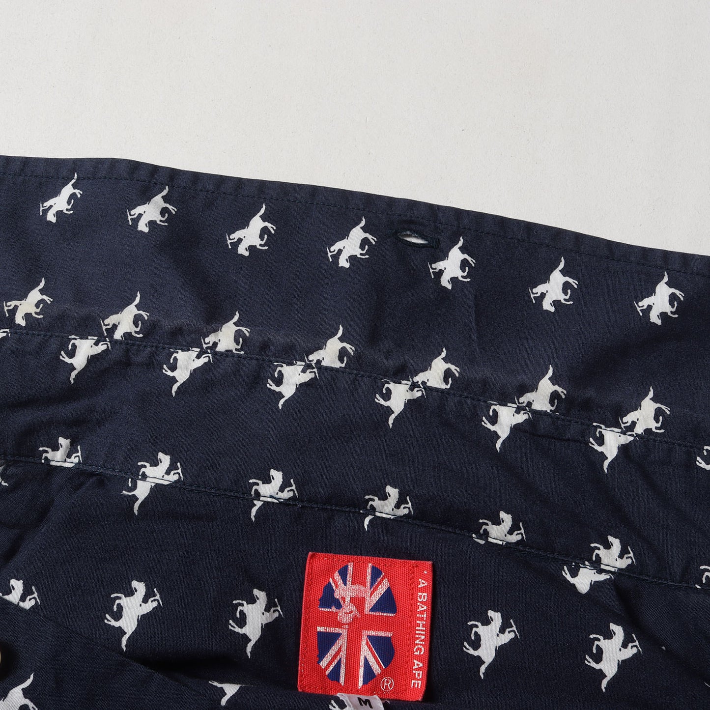 00s 総柄 コットン ボタンダウン シャツ