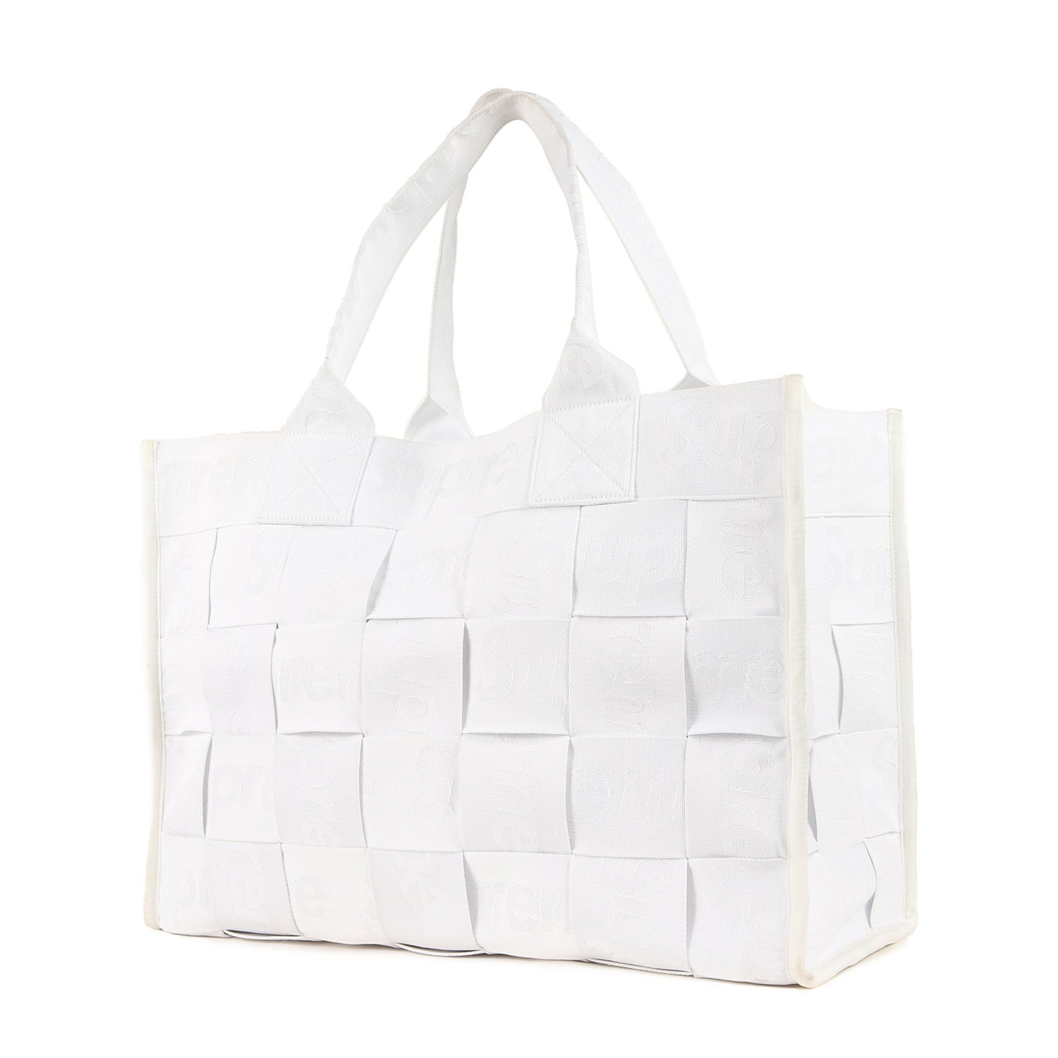 美品 Supreme Woven Large Tote トートバッグ