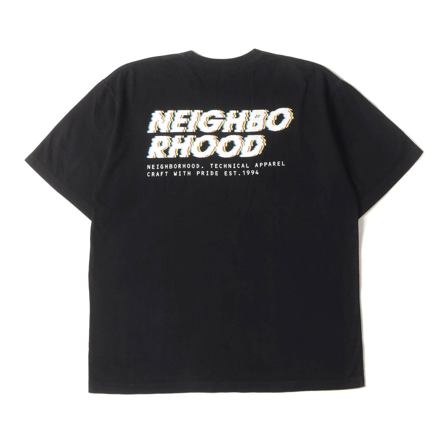 NEIGHBORHOOD (ネイバーフッド) 24SS デジタルロゴ クルーネック T 