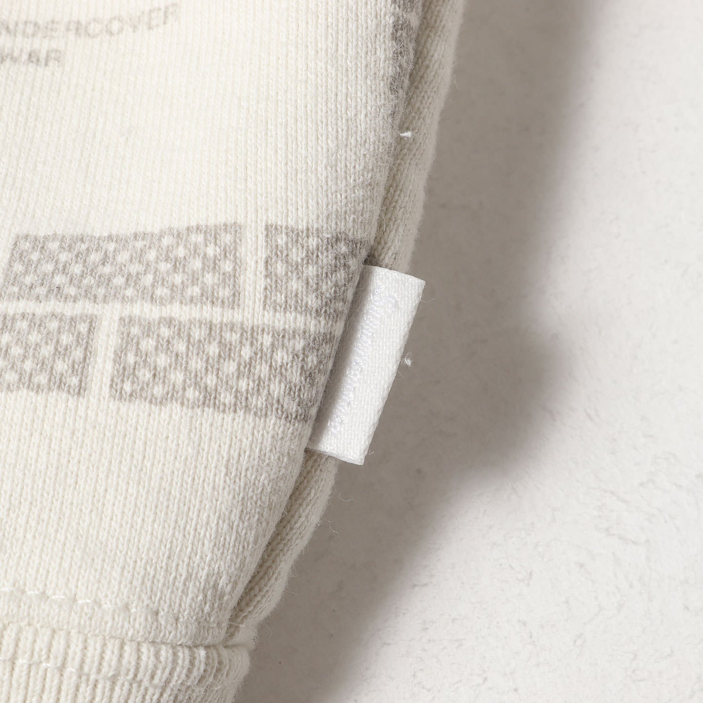 23SS ×UNDERCOVER グラフィック ボーダー ジップ スウェットパーカー(Zip Up Hooded Sweatshirt)