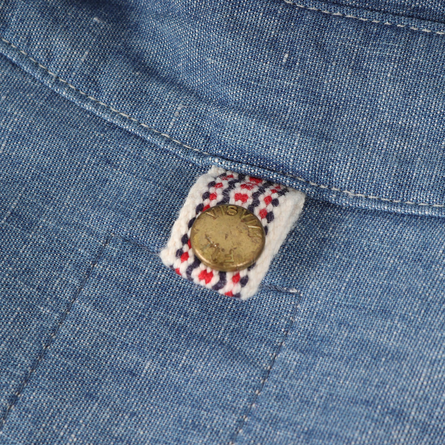 コットン/リネン シャンブレー 半袖シャツ(ELLAS SHIRT S/S LUXSIC CHAMBRAY)