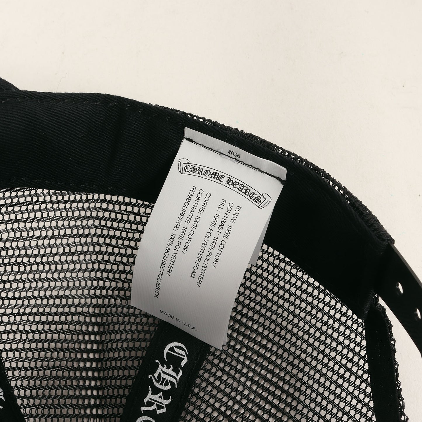 現行近年モデル NEW FUCKワッペン トラッカーメッシュキャップ