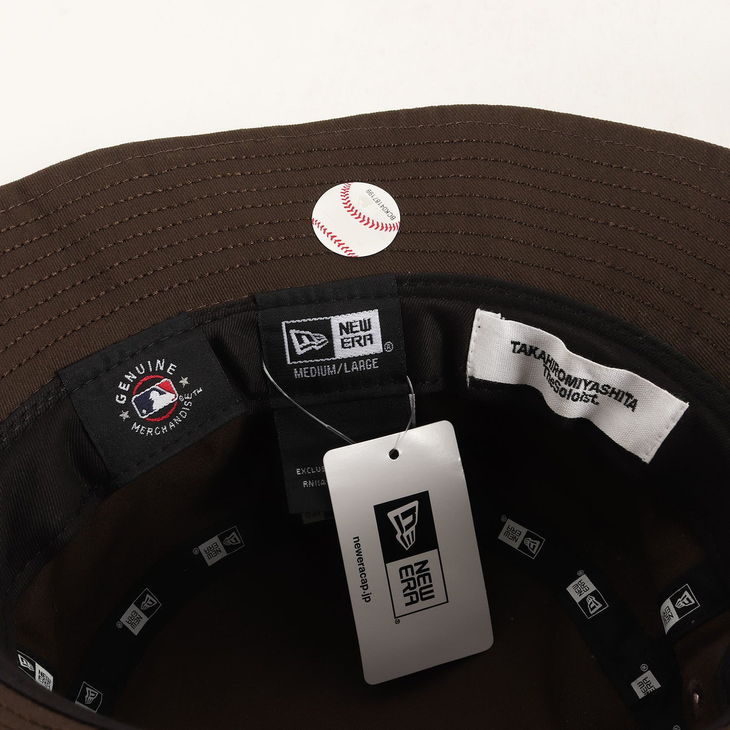 24AW ×NEW ERA ×San Diego Padres ロゴ刺繍 バケットバット
