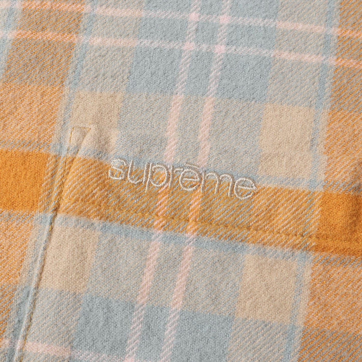 24SS タータンチェック ボタンダウン フランネルシャツ(Plaid Flannel Shirt)