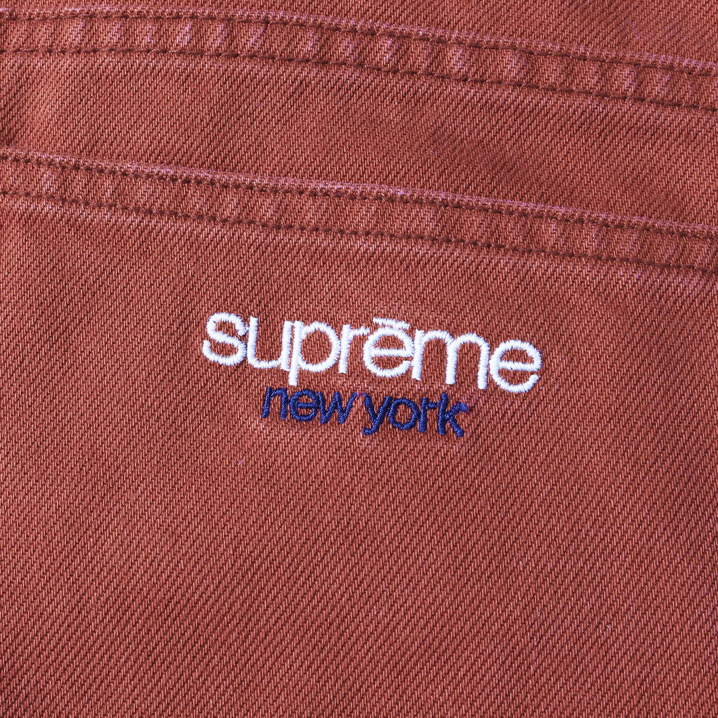 23SS クラシックロゴ刺繍 バギー デニムパンツ(Baggy Jean)