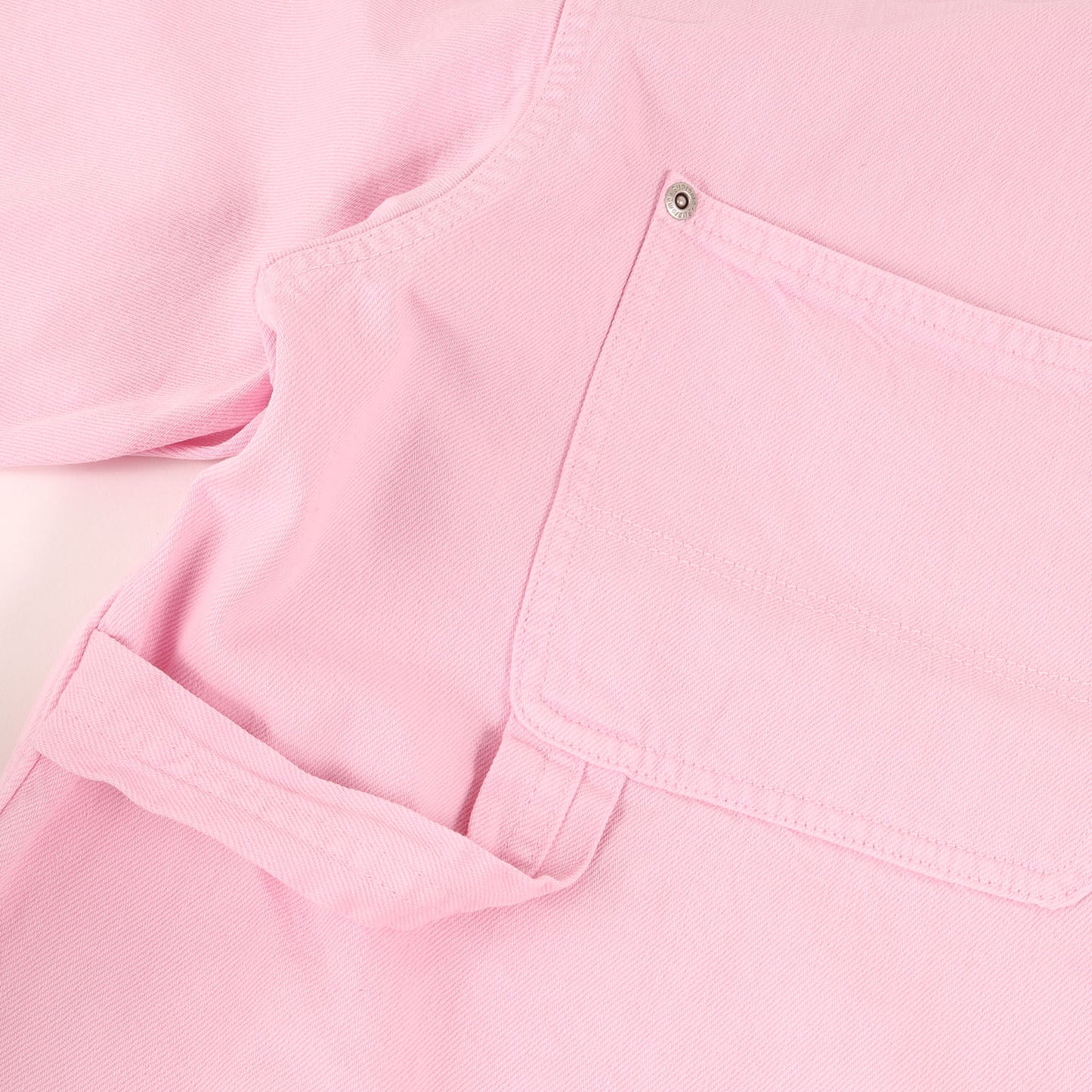 24SS ルーズフィット ペインター デニム 半袖シャツ(Loose Fit S/S Denim Painter Shirt)