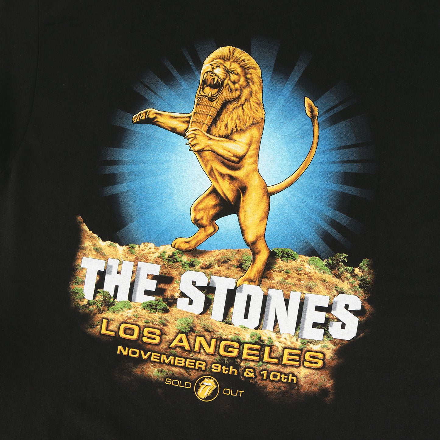 90s The Rolling Stones Bridges to Babylon TOUR 97~98 Los Angeles 公演モデル Tシャツ(anvilボディ / デッドストック / USA製)