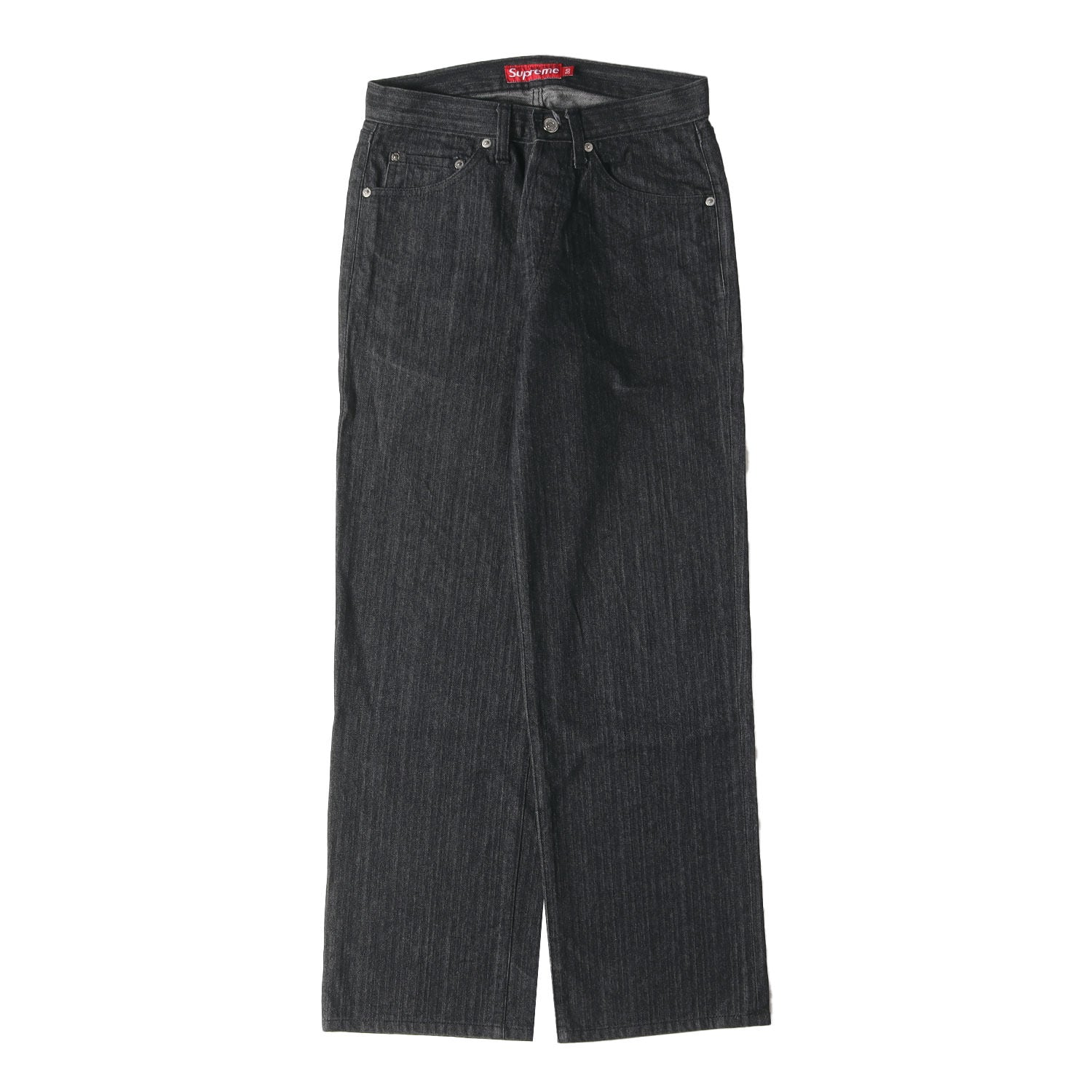 Supreme (シュプリーム) 00s ヘリンボーン デニムパンツ - ブランド 