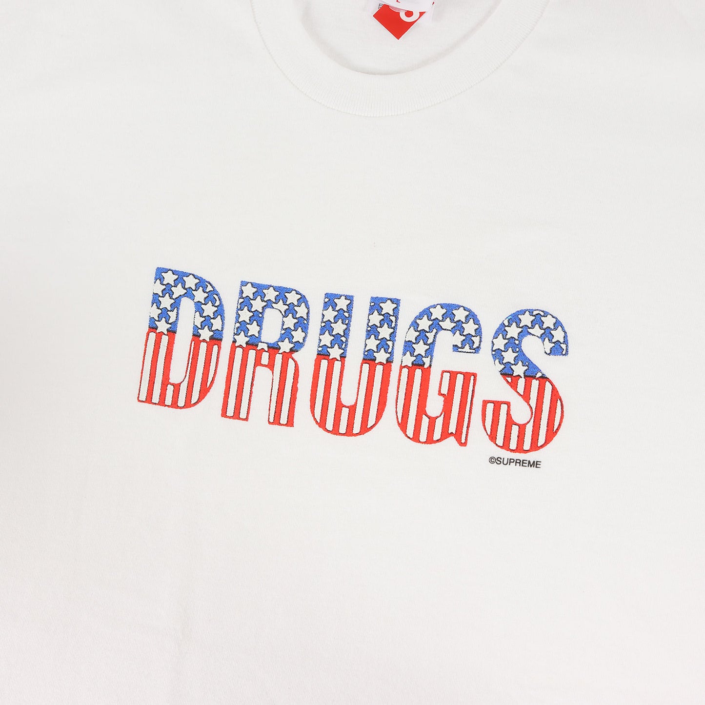 24AW 星条旗 DRUGSロゴ Tシャツ(Drugs Tee)