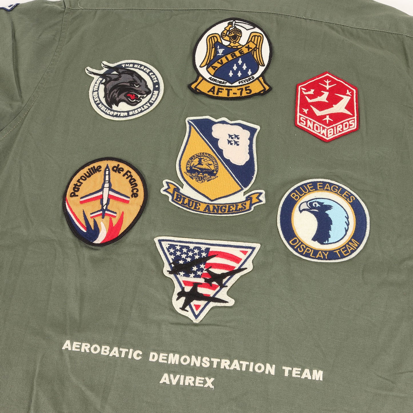 U.S.AIR FORCE パッチカスタム ミリタリー 半袖シャツ