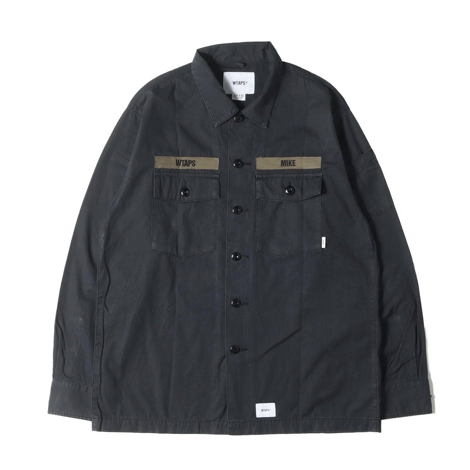 WTAPS (ダブルタップス) リップストップコットン ミリタリーシャツ(BUDS LS) - ブランド古着の通販・買取 | BEEGLE by  Boo-Bee