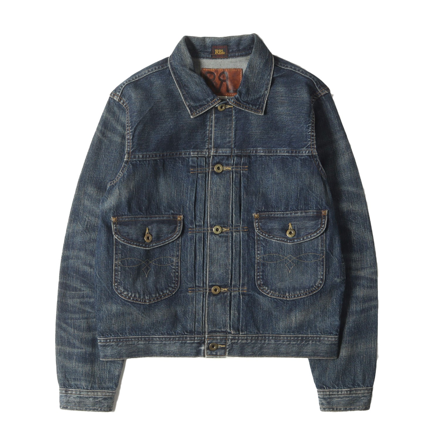 RRL (ダブルアールエル) 19AW ヴィンテージ加工 101J カウボーイ セカンド デニムジャケット(Cowboy Denim Jacket)  - ブランド古着の通販・買取 | BEEGLE by Boo-Bee