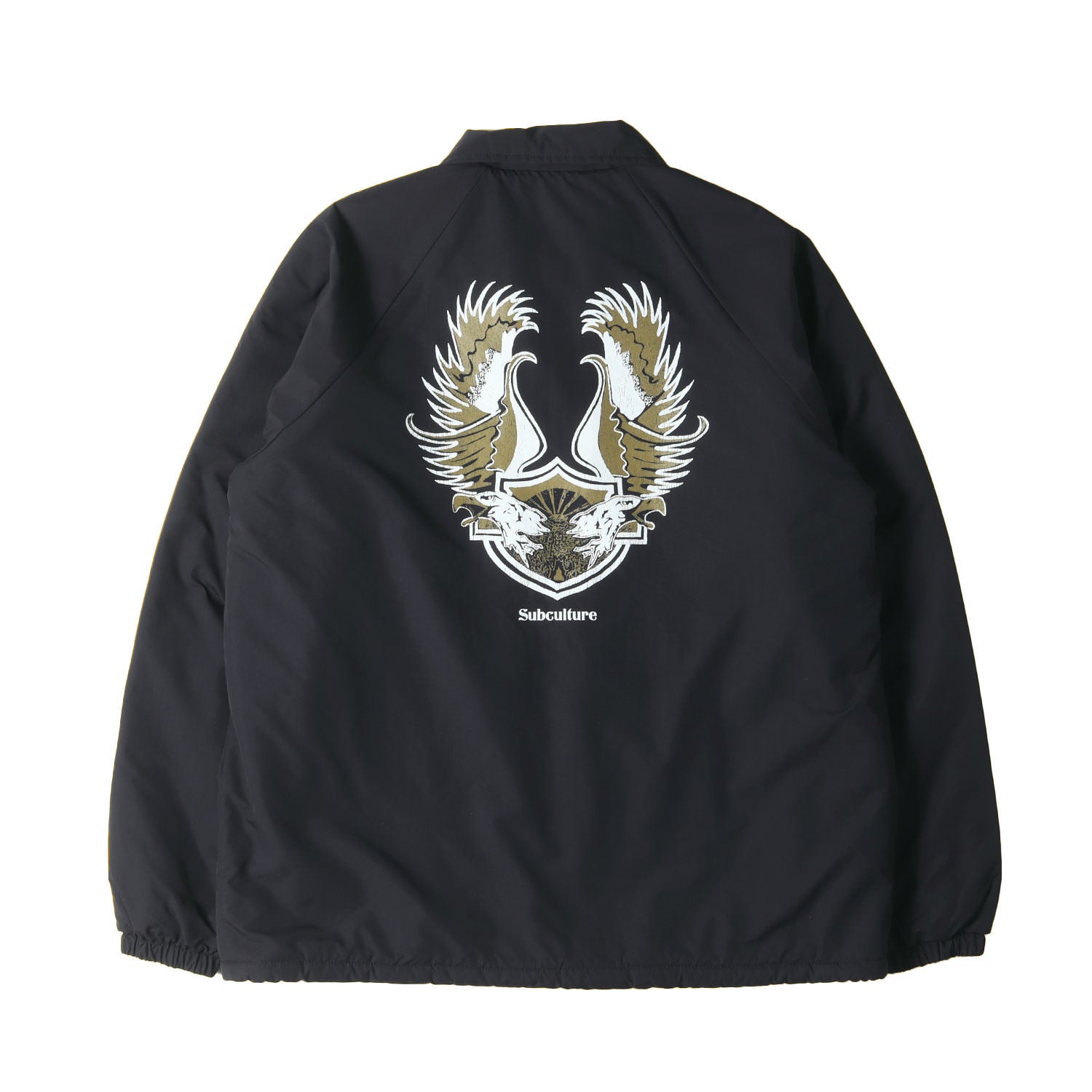 subculture EAGLE COACHES JACKETBLACK 1 COACHES JACKET SUBCULTURE