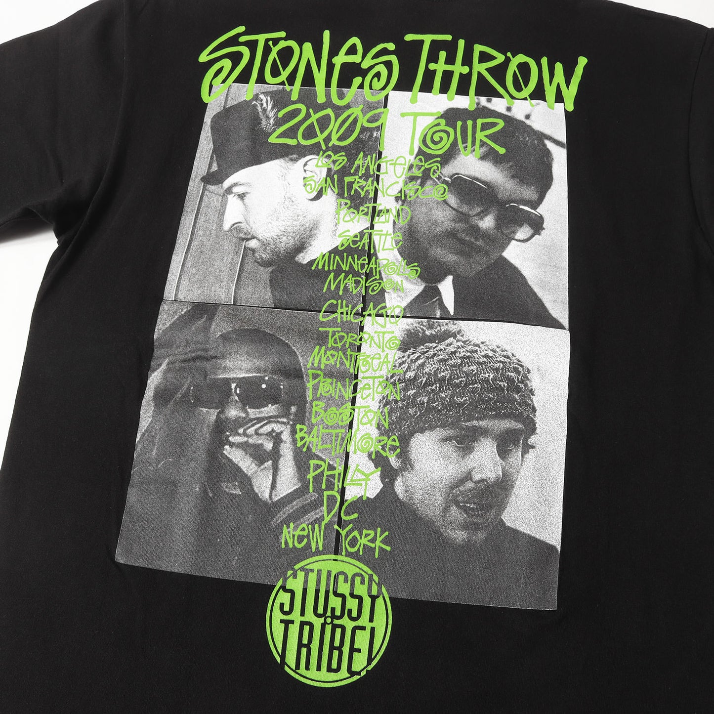 00s ×Stones Throw Records フォトプリント Tシャツ