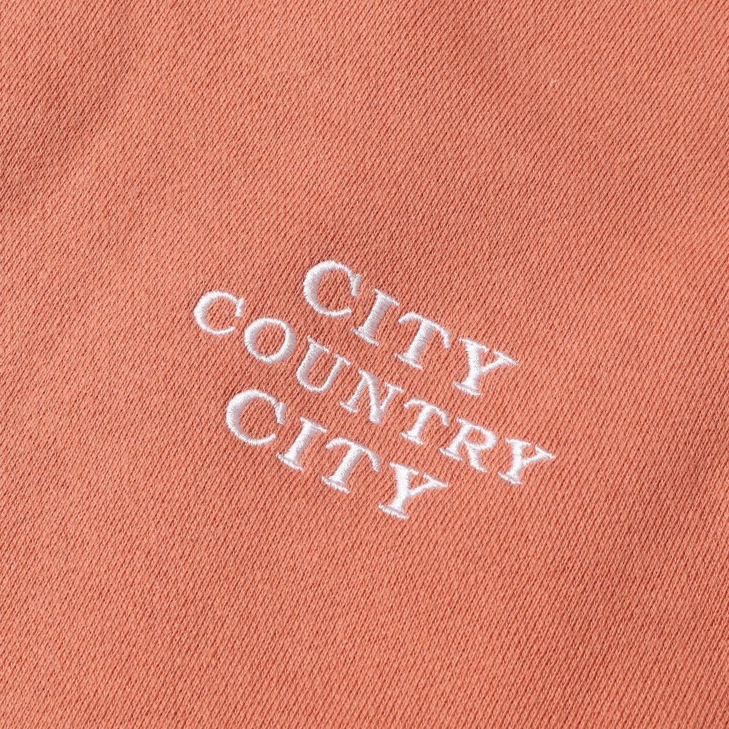 23SS ロゴ刺繍 フルジップ スウェット パーカー(EMBROIDERED LOGO ZIP UP HOODIE)