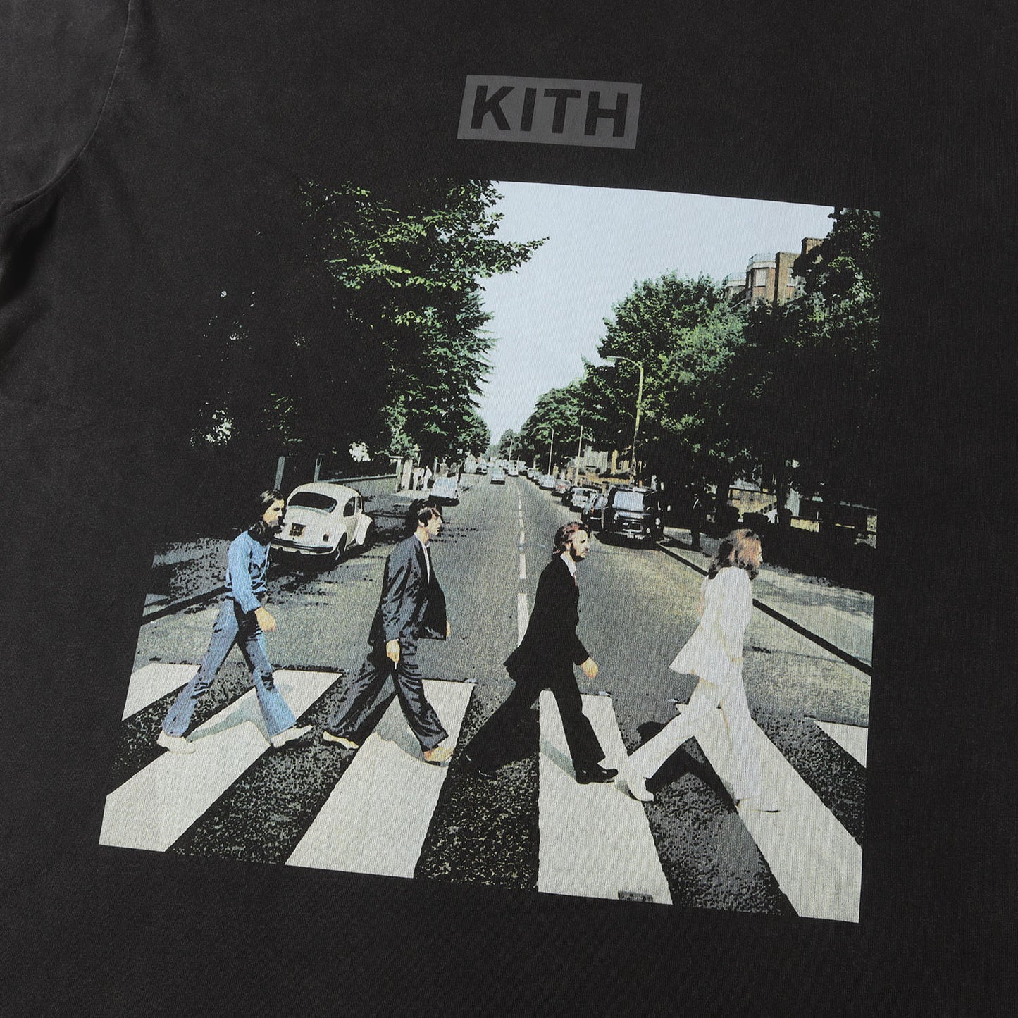 23SS ×The Beatles ヴィンテージ加工 アビイ・ロード Tシャツ