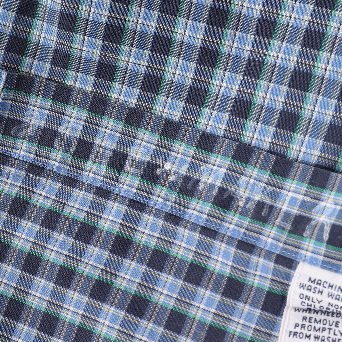 90s BLAKE チェック ボタンダウン シャツ