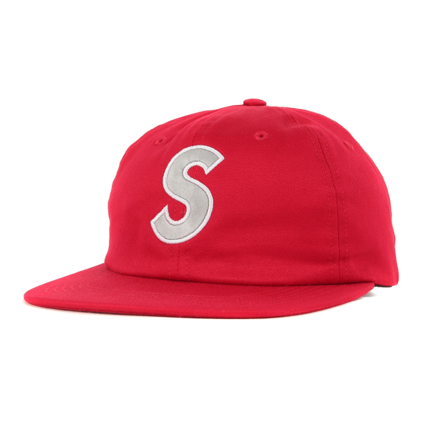Supreme (シュプリーム) リフレクター Sロゴ 6パネルキャップ(3M  