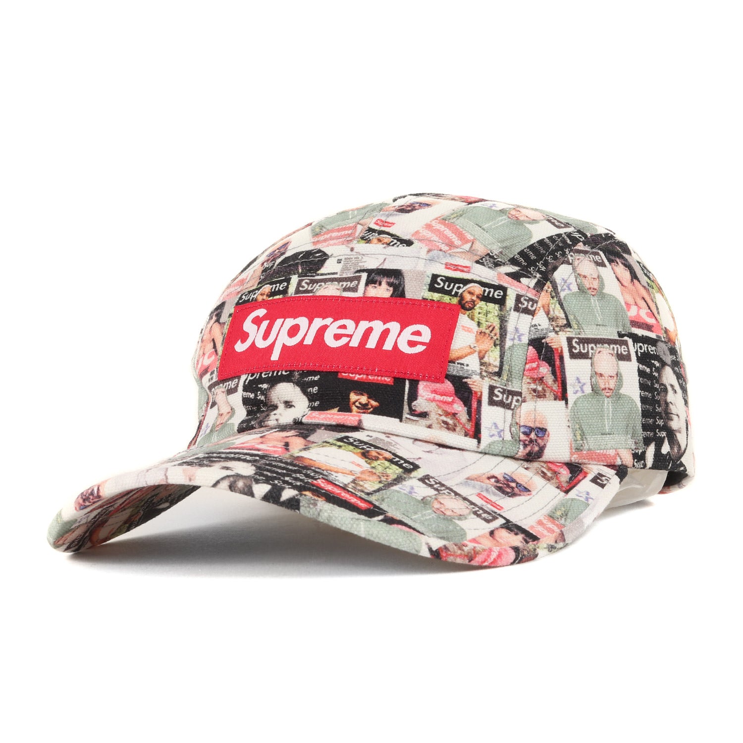 Supreme (シュプリーム) 23SS 表紙フォト柄 キャンプ キャップ 