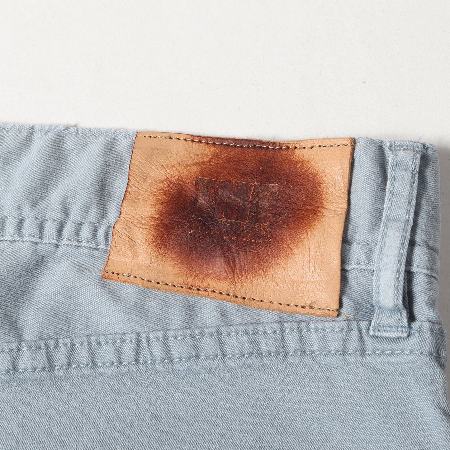 21SS ストレッチ スリム パンツ(C/TN SULFUR DYES STRETCH PANTS)