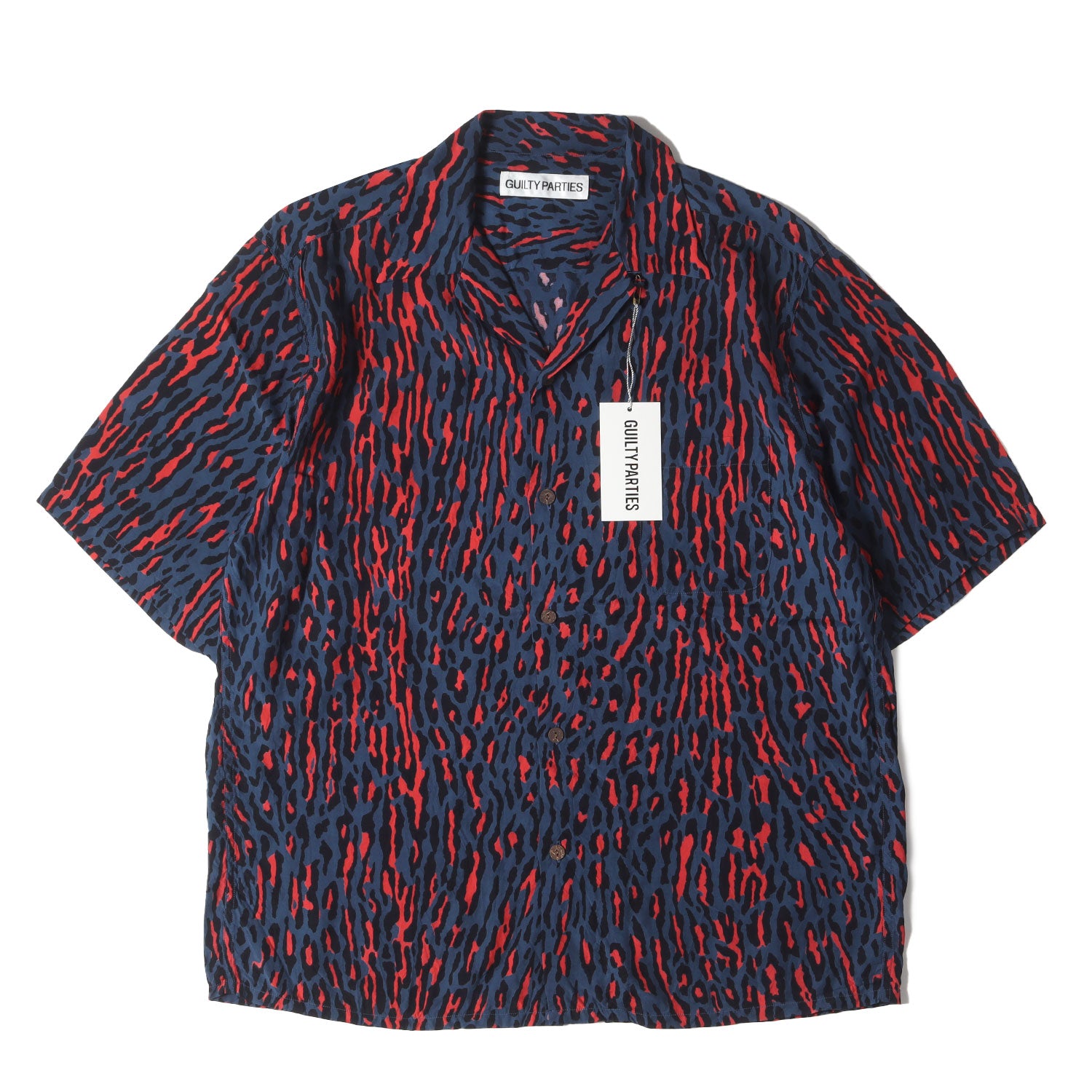 美品 WACKO MARIA ワコマリア アロハシャツ M レオパード 【公式通販】