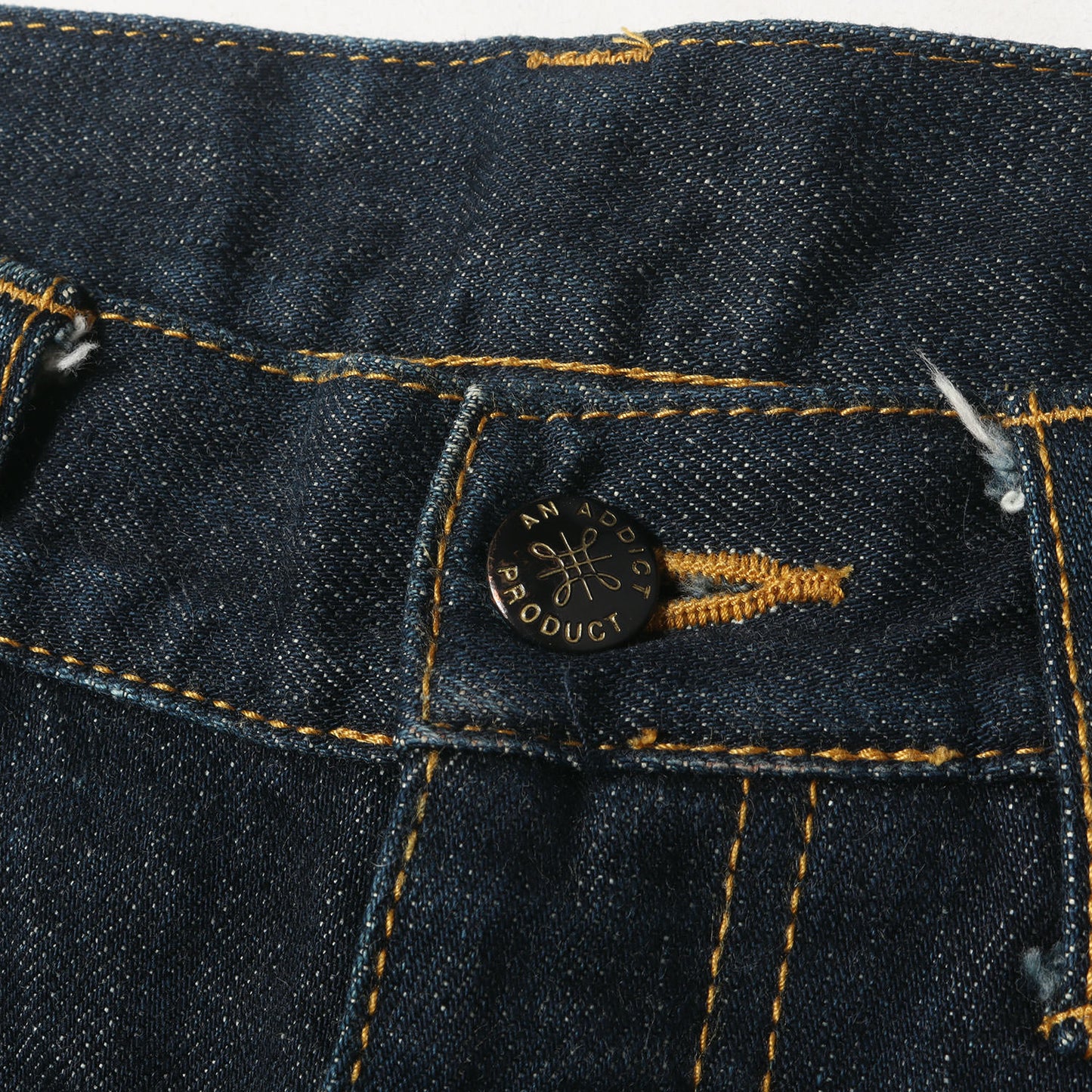 リジッド フレア スリム デニムパンツ