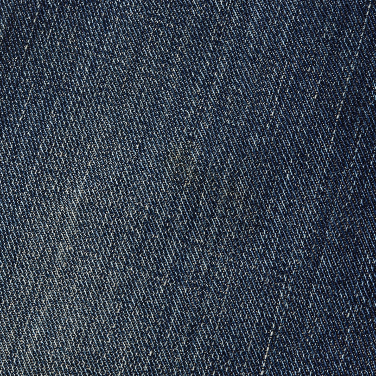 J1-2 レザーポケット スリム ストレート デニムパンツ