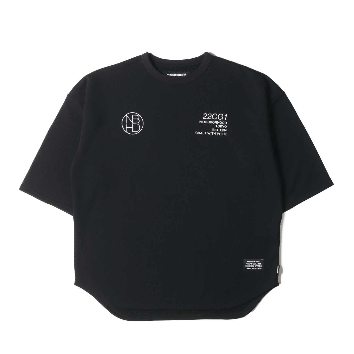 NEIGHBORHOOD (ネイバーフッド) 22SS ロゴプリント 7分袖 スウェット(JERSEY E-CREW SS) –  ブランド古着の通販・買取 | BEEGLE by Boo-Bee