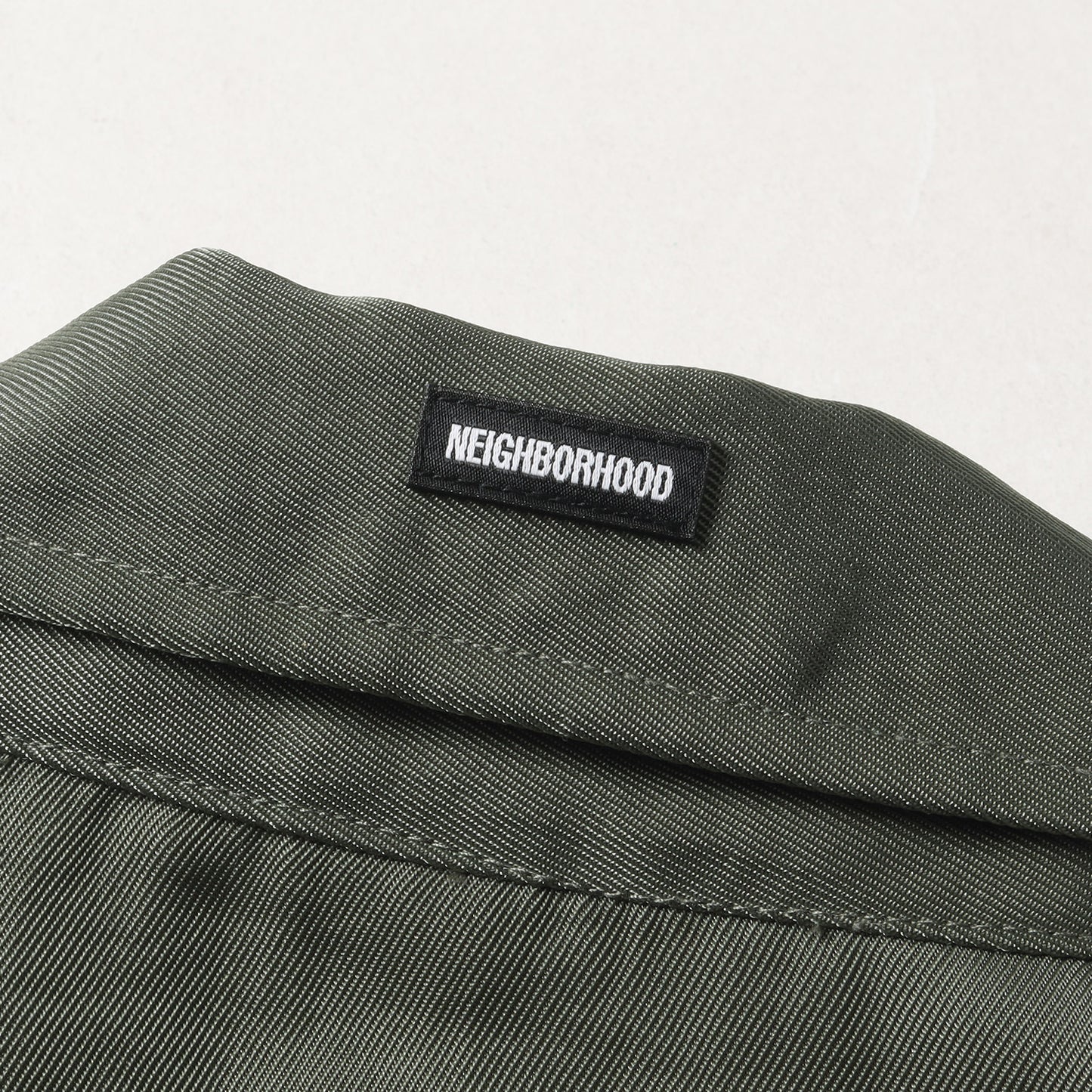 21SS ヘビーナイロン スナップボタン ジャケット(SPLIT / N-JKT)