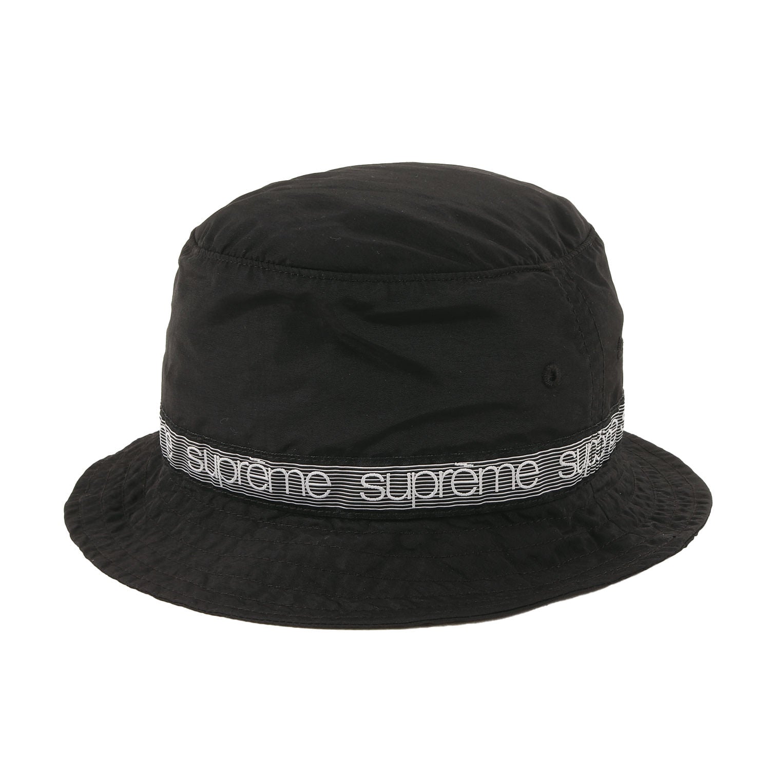 Supreme (シュプリーム) クラシックロゴ テープ クラッシャーハット 