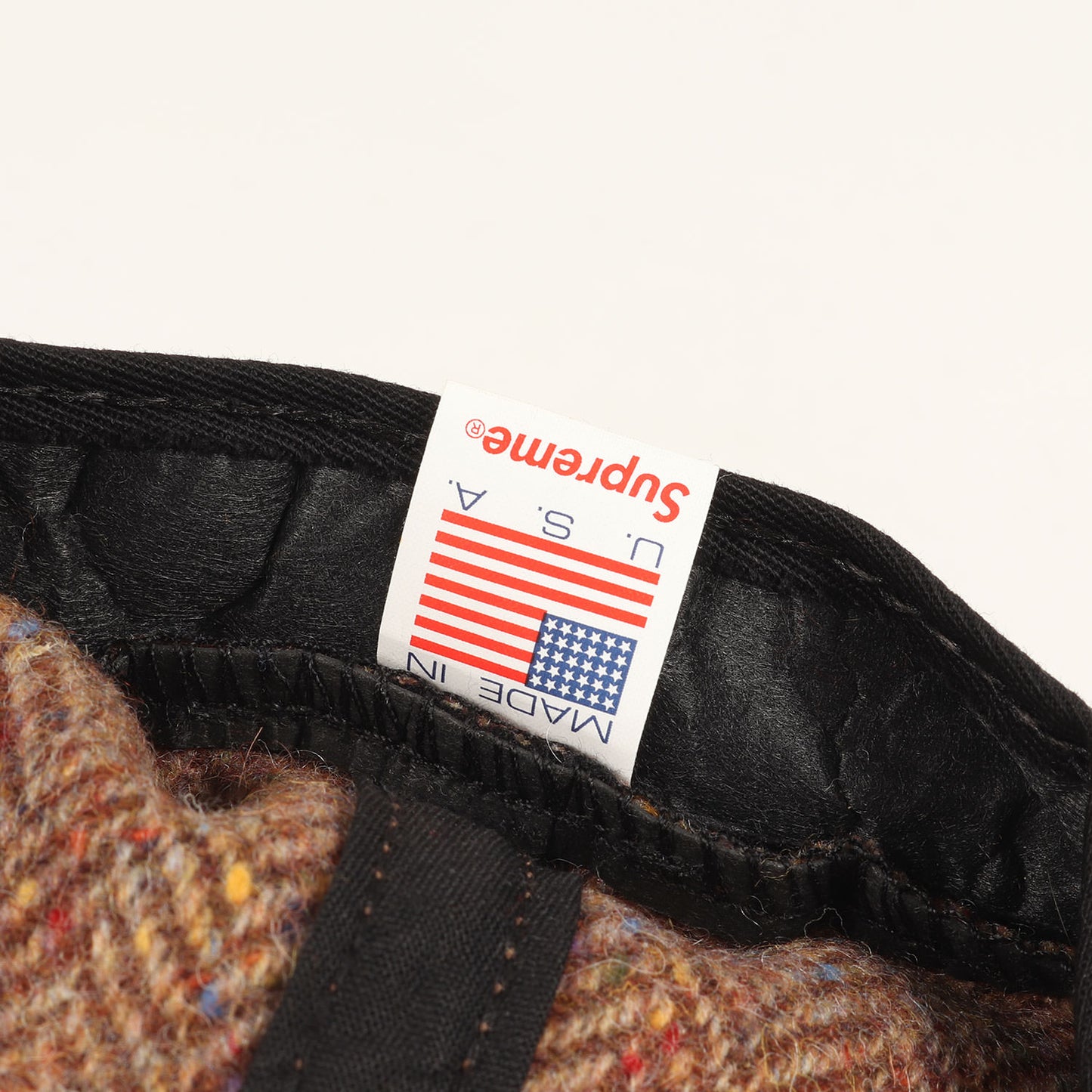 クラシックロゴ ヘリンボーン ツイード 6パネル キャップ(Wool Herringbone Classic Logo 6-Panel)